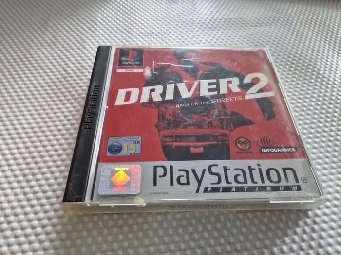 Driver 2  PlayStation1 Ps1 PlayStation2 Ps2 Games Original