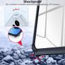 TECHGEAR Tough Case for Apple iPad Pro 13" 2024 (M4) Premium Slim Hybrid Tough Rugged Protective Bumper Case With Stand, Heavy Duty Protection with Clear Back Image 3