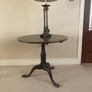 Antique Mahogany Tilt Table Image 6
