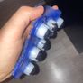 Palm-shaped manual massage glove with roller balls Image 3