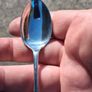 5 X Cooper Bros Shell Pattern Sterling Silver Teaspoons Image 7
