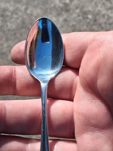 5 X Cooper Bros Shell Pattern Sterling Silver Teaspoons
