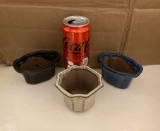 Extra small pots for bonsai trees