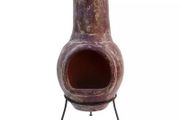 RedFire Fireplace Salamanca Dark Red 36x36x85 cm Clay