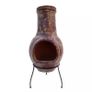 RedFire Fireplace Salamanca Dark Red 36x36x85 cm Clay Image 4