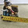 Extremely Rare! Laurel and Hardy Reading a Book Figurine Statue Image 4