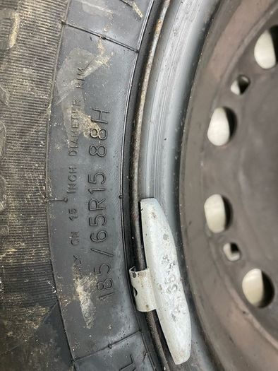 2016 Volkswagen POLO spare wheel TYRES