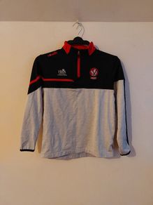 derry gaa halfzip jumper