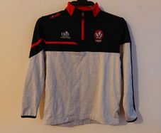 derry gaa halfzip jumper