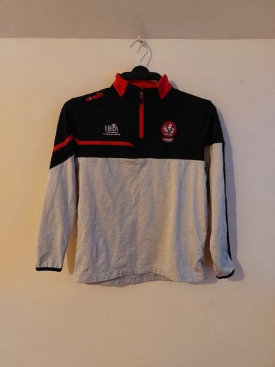 derry gaa halfzip jumper