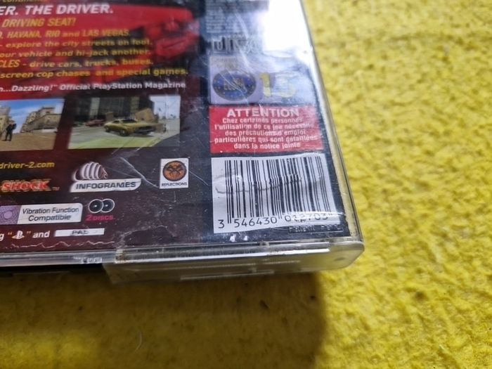 Driver 2 PlayStation1 Ps1 PlayStation2 Ps2 Games Original