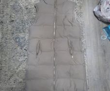 zara long quilted coat