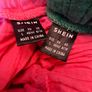 Pink and Green plisse drawstring Shorts; NEW Image 2