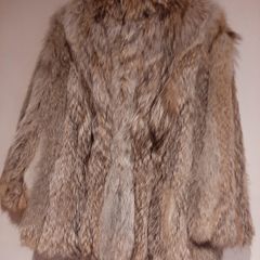 vintage real fur jacket