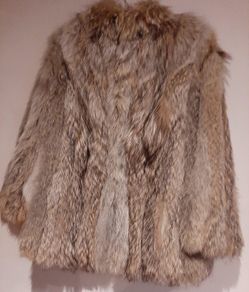vintage real fur jacket