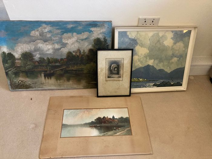 Paul Henry , van hier and Morton mathew old prints