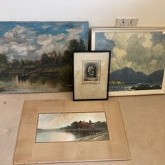 Paul Henry , van hier and Morton mathew old prints