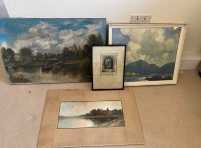 Paul Henry , van hier and Morton mathew old prints