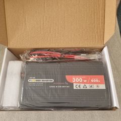 300W Pure Sine Wave Power Inverter 12V to 230V