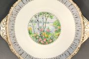 Royal Albert " Silver Birch" Cake Plate
