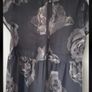 top vero Moda brown floral peplum top size small Image 5