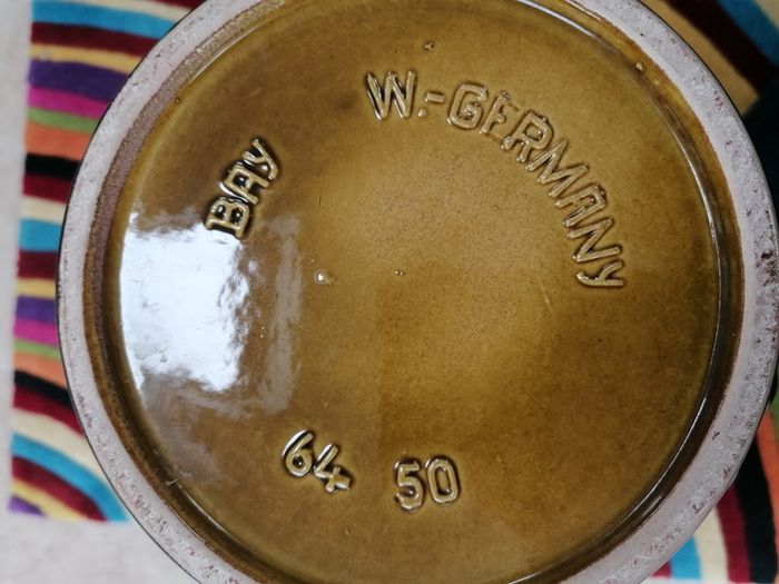West german pottery vase