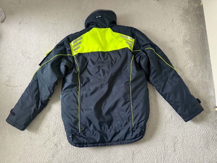 Cold storage bomber jacket