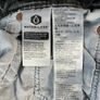 Levis Premium Ribcage Straight Ankle Womens Jeans W28 L25 Black Denim Button Fly Image 9