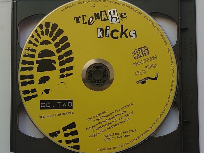 Teenage Kicks - 46 Classic Punk & New Wave Tracks - 2xCD