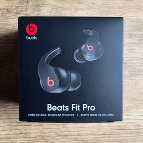 Headphone Beats Fit Pro Wireless Bluetooth Noise - Cancelling Sports Earbuds - Beats Black