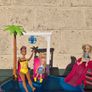 Large Barbie Summer Vacation Bundle - Boat, Pool & 6 Dolls Image 9