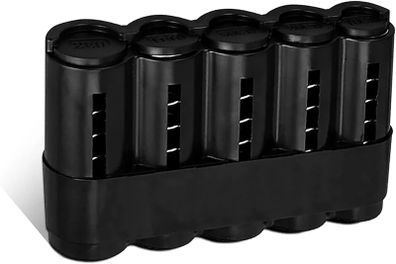 Coins Plastic Storage Box Coin Dispenser Sorter Easy Change Purse for Taxi Drivers/Bar Restaurant (Black)