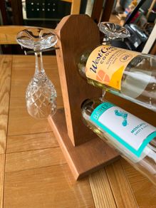 Wine & glass holder