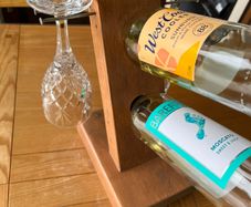 Wine & glass holder