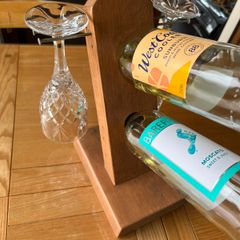 Wine & glass holder