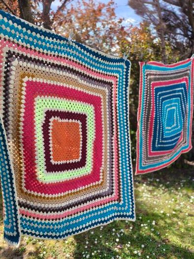 2 x Crochet Blankets