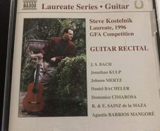 Steve Kostelnik. Guitar Recital. CD. Free Postage!
