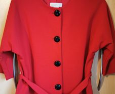 Michael Kors red bat-wing Jacket UK 12