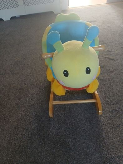 baby rocking caterpillar