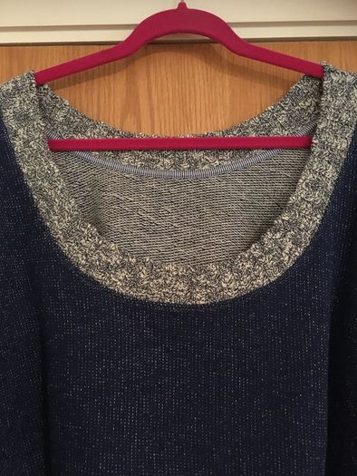ZARA Cotton Cropped Jumper  Low Back Bardot