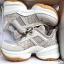 Michael Kors MK Monogram Chunky Trainers Cream EU 39 UK 6 Image 3