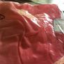 SAMOON. SALE A New. beautiful scarf in a trio of Coral shades REDUCED Image 7