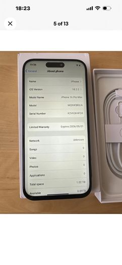 iPhone 16 pro max 1Tb unlocked