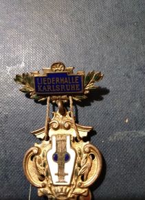 Medal  Liederhalle  Karlsruhe