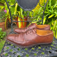 Russell & Bromley Men's Leather Derby Shoes Size 10.5UK