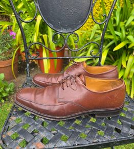 Russell & Bromley Men's Leather Derby Shoes Size 10.5UK