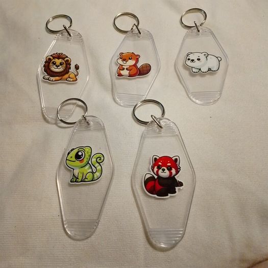 acrylic keyrings
