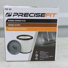 PreciseFit washable cartridge filter model: PWF, WF designed for wet and dry vacuum cleaners