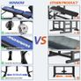 Adjustable Weight Bench with Leg Extension and Preacher Curl Home Training Gym Weight Lifting Bench Full-Body Workout Bench Bench Press Image 7