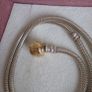 Pandora snake necklace Sterling silver size (40.5cm)gold claps 14k (g585) signs of wear on the clasp please check the all photos Image 4